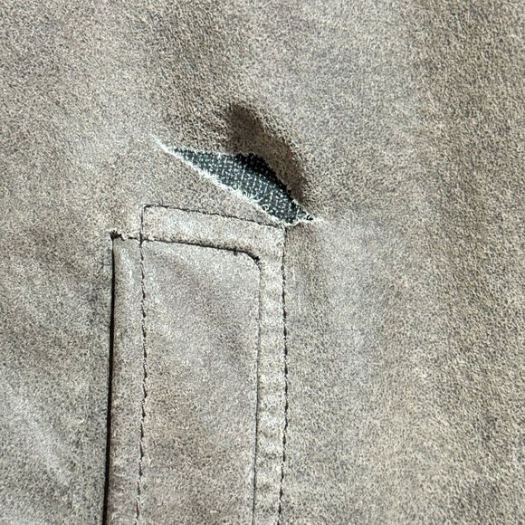 Danier Soft Leather Jacket Coat Brown Thinsulate Lining Men's Size S - Picture 6 of 16